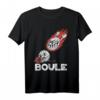 Fliegende Boulekugel T-Shirt für Boulespieler - Perfekt für Boule Turniere, Vereins- und Freizeitspiele