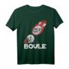 Fliegende Boulekugel T-Shirt für Boulespieler - Perfekt für Boule Turniere, Vereins- und Freizeitspiele