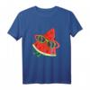 Wassermelonen Sommer Melone mit Sonnenbrille T-Shirt – Lustiges Obst-Design für Sommer, Garten und Wassermelonen-Liebhaber