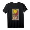 T-Shirt mit Sun-Tarot-Karte – Erfolg, Glück & Esoterik Symbol, Klassisch geschnitten