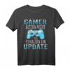 Lustiges Zocken Gamer Update T-Shirt für Nerds & Online Player - Perfekt für Gaming Conventions, LAN Parties & als Geschenk zu Weihnachten oder Geburtstag