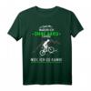 Warum ich ohne Akku fahre? Weil ich es kann! Lustiges MTB Fahrrad T-Shirt für Mountain Biker, Downhiller und Cross Country Fahrer – Perfektes Geschenk für Radfahrer mit Humor