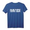 Distressed Look Tanzen Dance Geschenk für Tänzer T-Shirt - Stylisches Design mit Silhouette für Tänzer und Dancer