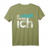 N scheiß muss ich – Lustiges T-Shirt für Arbeit, Schule & Ausbildung mit humorvollem Spruch, perfektes Geschenk für Freunde und dich selbst