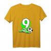 Kinder 9. Geburtstag Fußball T-Shirt - Perfektes Geschenk für Jungen zum Geburtstag & Fußball Party Dekoration