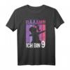 Mädchen Tanzen Bääm Ich bin 9 Jahre Dab Geburtstag T-Shirt – Lustiges Geburtstagsmotiv für neunjährige Mädchen, perfekte Party-Geschenkidee