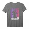 Mädchen Tanzen Bääm Ich bin 9 Jahre Dab Geburtstag T-Shirt – Lustiges Geburtstagsmotiv für neunjährige Mädchen, perfekte Party-Geschenkidee