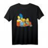 HapMonkey Simpsons T-Shirt mit Couch Gag – Lustiges Merchandise für Fans und Geburtstagsfeiern