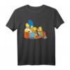 HapMonkey Simpsons T-Shirt mit Couch Gag – Lustiges Merchandise für Fans und Geburtstagsfeiern