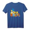 HapMonkey Simpsons T-Shirt mit Couch Gag – Lustiges Merchandise für Fans und Geburtstagsfeiern