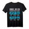 Lustiges Handball T-Shirt - Dinge, die ich in meiner Freizeit mache Spruch für Handballfans, Trainer und Spieler