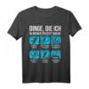 Lustiges Handball T-Shirt - Dinge, die ich in meiner Freizeit mache Spruch für Handballfans, Trainer und Spieler