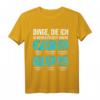 Lustiges Handball T-Shirt - Dinge, die ich in meiner Freizeit mache Spruch für Handballfans, Trainer und Spieler