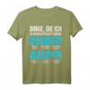 Lustiges Handball T-Shirt - Dinge, die ich in meiner Freizeit mache Spruch für Handballfans, Trainer und Spieler