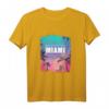 Miami USA Florida T-Shirt – Patriotisches Geschenk für Reisen, Feiertage und Geburtstage für Florida-Liebhaber