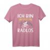 Ich Bin Selten Radlos - Lustiges Fahrrad T-Shirt für Radfahrer, Mountainbiker und Downhill Fahrer als Geschenkidee