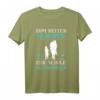 Zum Reiten Geboren Zur Schule Gezwungen Pferde Mädchen T-Shirt - Lustiges Geschenk für Pferdeliebhaberinnen, Reitmädchen & Pferdefans