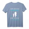 Zum Reiten Geboren Zur Schule Gezwungen Pferde Mädchen T-Shirt - Lustiges Geschenk für Pferdeliebhaberinnen, Reitmädchen & Pferdefans