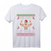 Merry Liftmas Weihnachtsmann Fitness T-Shirt - Lustiges Geschenk für Pumper & Bodybuilder zu Weihnachten