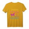 Zum Reiten Geboren Zur Schule gezwungen - Pferde T-Shirt für Frauen und Teenager, Geschenkidee zum Geburtstag & Weihnachten