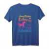 Zum Reiten Geboren Zur Schule gezwungen - Pferde T-Shirt für Frauen und Teenager, Geschenkidee zum Geburtstag & Weihnachten