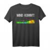 Wind kommt Kiter Surfer Spruch Kitesurfer Geschenk Windsurf T-Shirt – Originelles Wassersport Geschenk für Surfer & Kiter, ideal für Weihnachten & Geburtstag