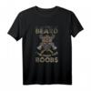 Distressed Skull Viking T-Shirt mit Bart-Motiv – Humorvolles Geschenk für Freunde, Partner & Bartträger