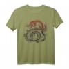 Drachen Print Tribal Tattoo T-Shirt – Retro Vintage Design, Perfektes Geschenk für Models, Hipster & Tattoowierer