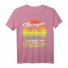 Ich brauch keine Therapie | Jumping Trampolin T-Shirt – Lustiges Fitness Outfit für Damen & Mädchen, perfekt als Geschenk für Trampolinspringerinnen