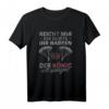 Reicht Mir Gurte Narren König Will Springen! Lustiges Fallschirmsprung T-Shirt für Skydiver & Extremsportler – Perfektes Geschenk zu Weihnachten & Geburtstag