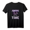 Jumping Trampolin Trendsport Damen T-Shirt – Fitness & Hüpfen Style für Jumping Training & Trendport