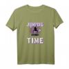 Jumping Trampolin Trendsport Damen T-Shirt – Fitness & Hüpfen Style für Jumping Training & Trendport