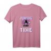 Jumping Trampolin Trendsport Damen T-Shirt – Fitness & Hüpfen Style für Jumping Training & Trendport