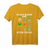 Pflanze basiertes T-Shirt - Veganes Geschenk für Veganer, Vegetarier & Animal Rights Aktivisten zu Muttertag, Vatertag, Geburtstag & Weihnachten