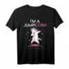 I'm a Jumpicorn Lustiges Jumping Fitness Trampolin Einhorn T-Shirt – Perfekt für Trampolin-Training & als Geschenk für Jumping-Fans