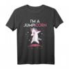 I'm a Jumpicorn Lustiges Jumping Fitness Trampolin Einhorn T-Shirt – Perfekt für Trampolin-Training & als Geschenk für Jumping-Fans