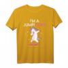 I'm a Jumpicorn Lustiges Jumping Fitness Trampolin Einhorn T-Shirt – Perfekt für Trampolin-Training & als Geschenk für Jumping-Fans