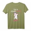 I'm a Jumpicorn Lustiges Jumping Fitness Trampolin Einhorn T-Shirt – Perfekt für Trampolin-Training & als Geschenk für Jumping-Fans