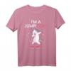 I'm a Jumpicorn Lustiges Jumping Fitness Trampolin Einhorn T-Shirt – Perfekt für Trampolin-Training & als Geschenk für Jumping-Fans