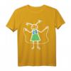 Lustiges Seilspringen Strichmännchen Mädchen Kinder Geschenk T-Shirt – Perfekt für Geburtstag, Schule und Sportaktivitäten
