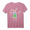 Lustiges Seilspringen Strichmännchen Mädchen Kinder Geschenk T-Shirt – Perfekt für Geburtstag, Schule und Sportaktivitäten