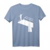 Turmspringen T-Shirt für Wassersportfans - Klassisch geschnitten mit Sprung-Design, perfekt für Schwimmbadbesuche & Wassersportenthusiasten