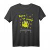 Jumping Frosch - Born To Jump - Trampolin Sport Fitness T-Shirt für Kinder, Trainer & Sportfans