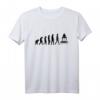 Evolution Jumping Trampolin Jump Damen Herren T-Shirt – Lustiges Sport-Design für Fitness, Jumping & Trainer-Geschenk
