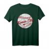 Baseball Kansas City Liebe Blaue Farbe Royal - Retro Vintage Home Plate T-Shirt für Baseball- und Softballfans in Missouri