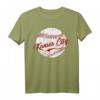 Baseball Kansas City Liebe Blaue Farbe Royal - Retro Vintage Home Plate T-Shirt für Baseball- und Softballfans in Missouri