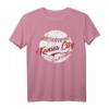 Baseball Kansas City Liebe Blaue Farbe Royal - Retro Vintage Home Plate T-Shirt für Baseball- und Softballfans in Missouri