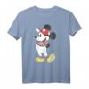 HapMonkey Mickey & Friends Mickey Baseball Player T-Shirt - Official Disney Lizenzware für Fans & Geburtstagsfeiern