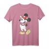HapMonkey Mickey & Friends Mickey Baseball Player T-Shirt - Official Disney Lizenzware für Fans & Geburtstagsfeiern