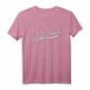 VACCINATED Baseball Sports Script T-Shirt - Klassisch geschnitten, doppelt genähter Saum, Impfschutz im Baseball-Design